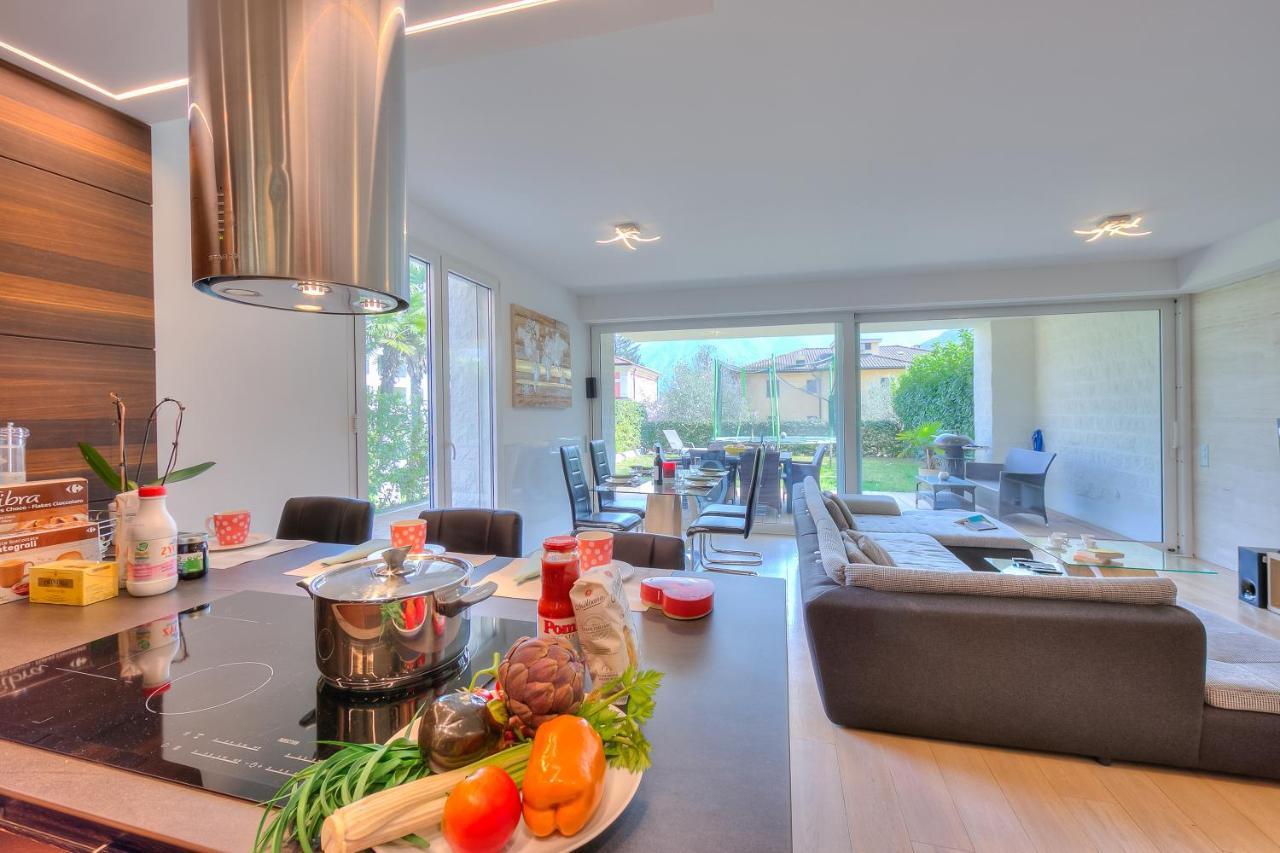 Rebecca Garden - Happy Rentals Lugano Ngoại thất bức ảnh